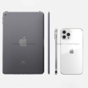 ชมภาพเรนเดอร์ iPad mini 6  เจาะรูติดตั้งกล้องหน้า และเซนเซอร์สแกนลายนิ้วมือ