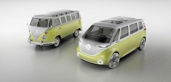 Volkswagen จะทดสอบระบบรถยนต์ไฟฟ้าที่มีดีไซน์คล้ายรถตู้ IDBuzz