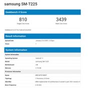 รายละเอียด Samsung Galaxy Tab A7 Lite