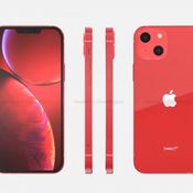 ชมภาพเรนเดอร์ของ iPhone 13 ในสี Product Red พร้อมกับดีไซน์ใหม่ ติ่งเล็กลง วางกล้องแบบใหม่