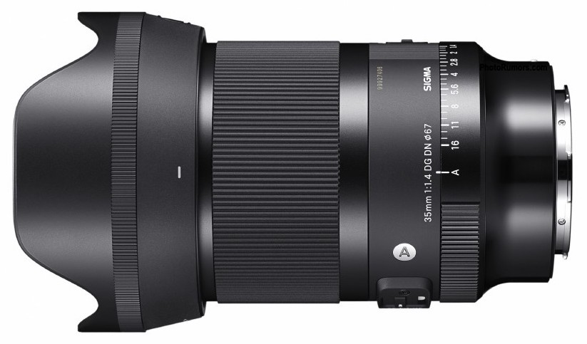 เผยภาพหลุดแรก SIGMA 35mm F14 DG DN Art สำหรับกล้องมิเรอร์เลส