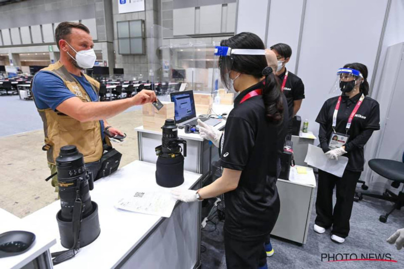 พาชมคลังแสงศูนย์บริการ Nikon ในงานโตเกียวโอลิมปิก 2020