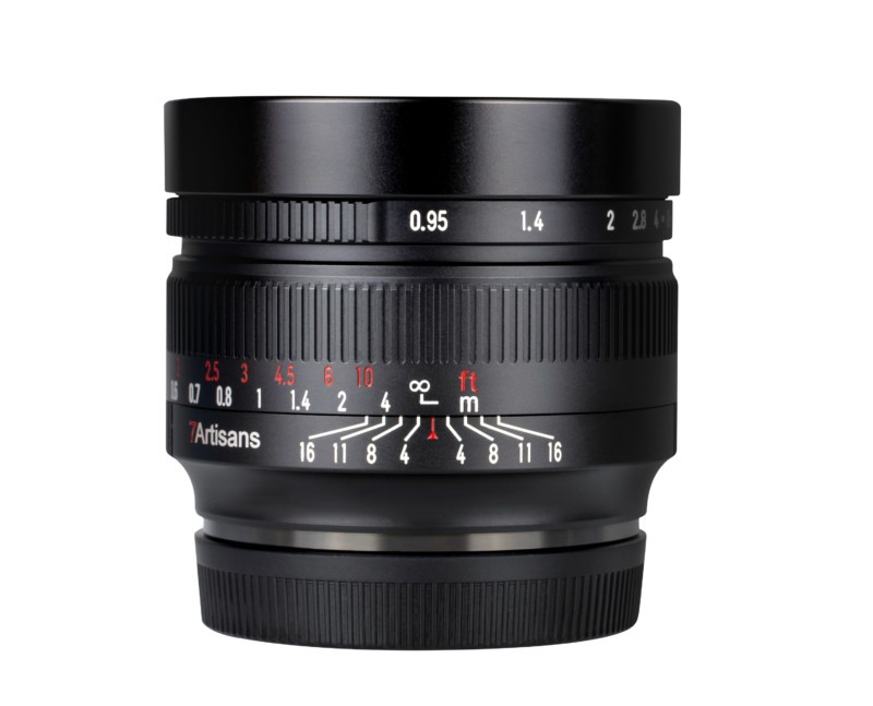 เปิดตัว 7Artisans 50mm f095 เลนส์ไวแสงราคาประหยัด สำหรับกล้องมิเรอร์เลส APS-C