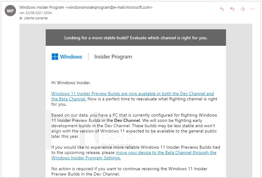คนลองของเตรียมตัว Windows 11 แชนเนล Dev ในบิวต์ต่อ ๆ ไปจะไม่ค่อยเสถียร