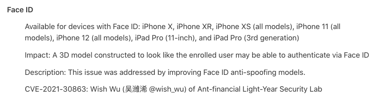 อัปด่วน iOS 15 ปิดช่องโหว่ใช้โมเดล 3D สแกน Face ID หลอกเข้าใช้งาน