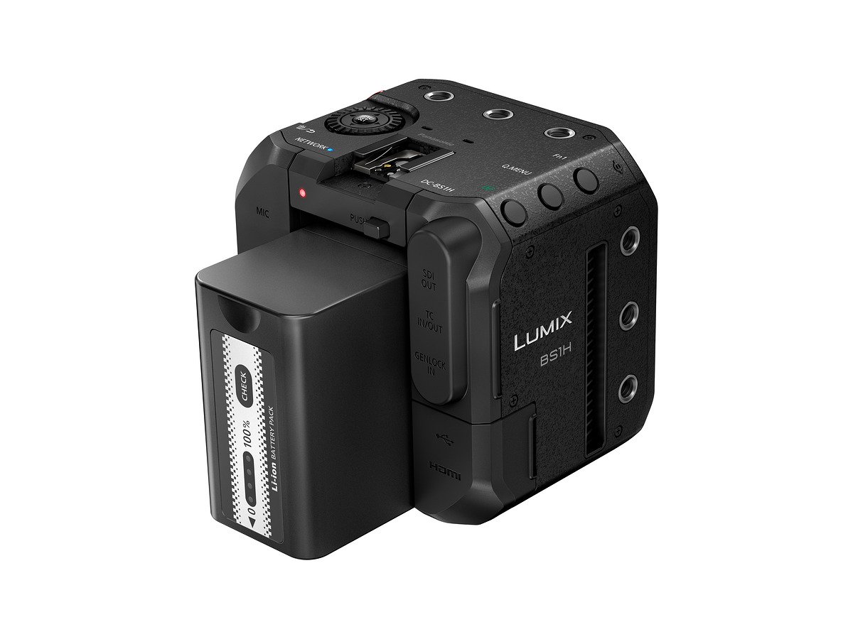 เปิดตัว Panasonic Lumix DC-BS1H กล้องภาพยนตร์เซนเซอร์ฟูลเฟรมทรงสี่เหลี่ยม