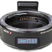 เปิดตัว อะแดปเตอร์ Viltrox Canon EFEF-S to Sony E-mount MKV รุ่นใหม่ มาพร้อมจอ OLED