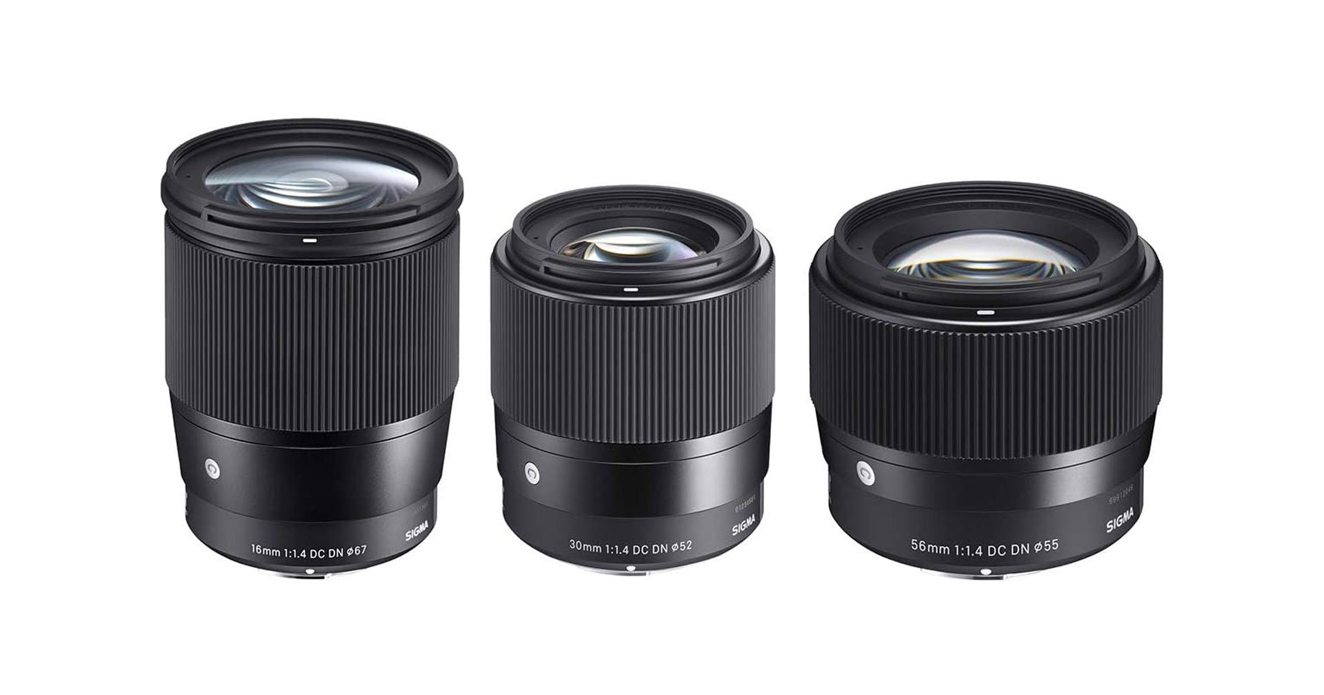 มาแล้ว Sigma 16mm 30mm และ 56mm f14 DC DN Contemporary เมาท์ Fujifilm X