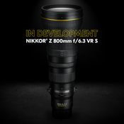 Nikon Z 800mm f63 VR PF S จะมีน้ำหนักที่เบากว่าเวอร์ชัน F-mount ถึงครึ่งหนึ่ง