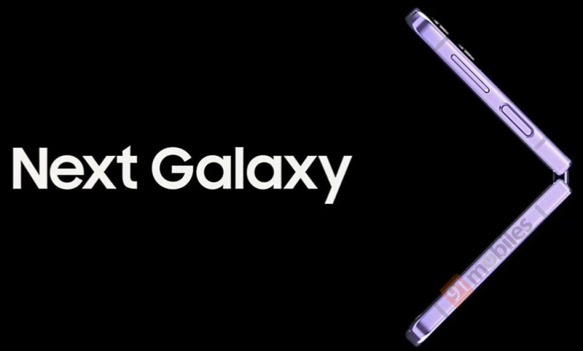 หลุดภาพเรนเดอร์ด้านข้างของ Galaxy Z Flip 4