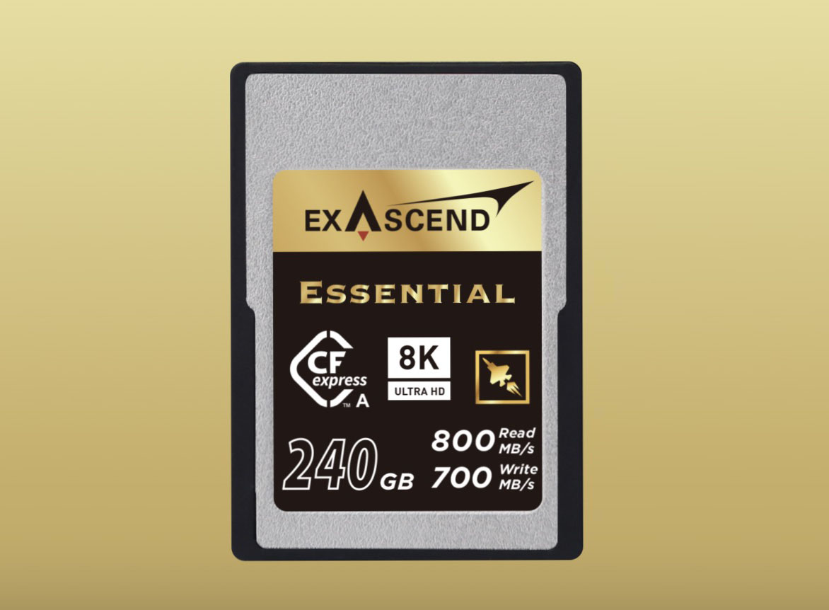 เปิดตัว Exascend Essential 240GB การ์ด CFexpress Type A ที่มีความจุสูงที่สุดในโลกตอนนี้