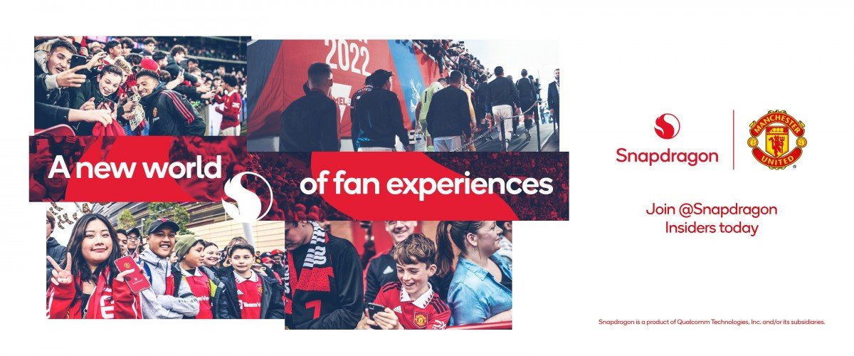 Qualcomm เริ่มเป็นผู้สนับสนุน Manchester United  โชว์แบรนด์ของ Qualcomm ให้เห็นเด่นชัด