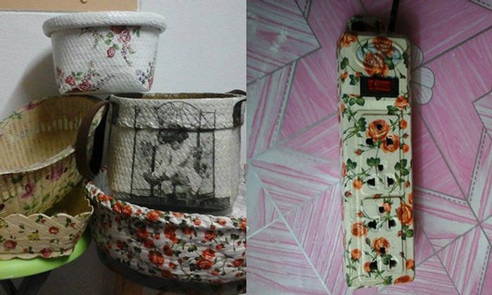 D.I.Y "เดคูพาท" แต่งตัวใหม่ให้ของใช้ในบ้าน