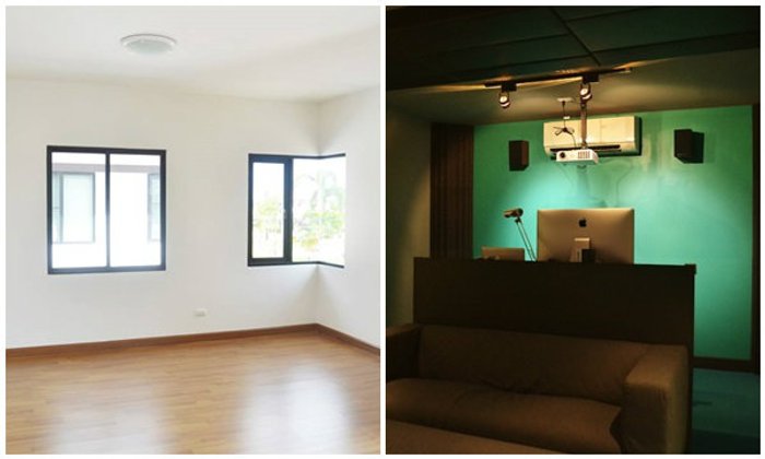 เนรมิตห้องนอนเป็น "โรงหนัง" ในฝัน