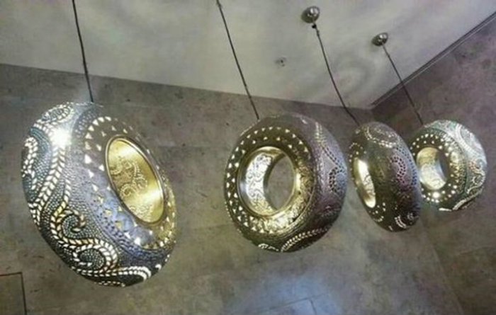 10 ไอเดีย DIY ยางรถยนต์เป็นของใช้ในบ้าน