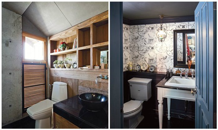 ทริคจัดห้องน้ำเล็กให้ปังมาก The Most of Tiny Bathroom
