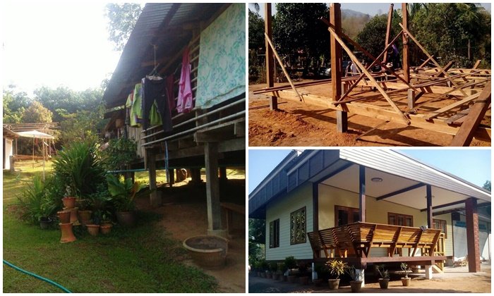 รีวิวบ้านหลังน้อยๆ งบน้อยๆ โดยประมาณ 5 เเสน ในชนบทบ้านเรา