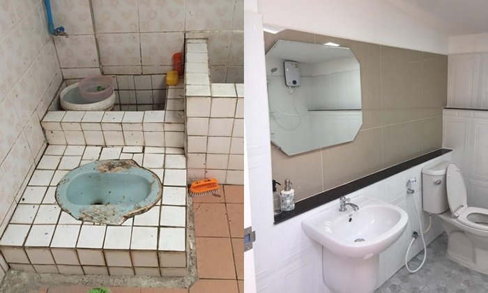 แบ่งปันประสบการณ์ รีโนเวทห้องน้ำอายุ 30 ปี ให้กลายเป็นห้องน้ำใหม่ไฉไลกว่าเดิม