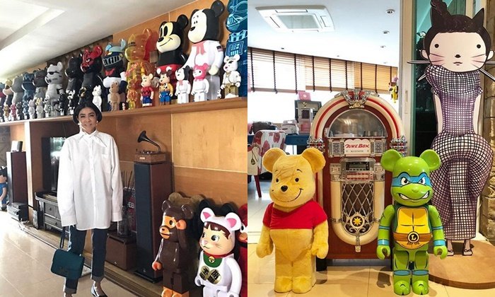 เปิดคอนโดหรู และคลัง BE@RBRICK ของเซเลบสุดเก๋ "อุ๊-มณฑ์ลัชชา สกุลไทย"