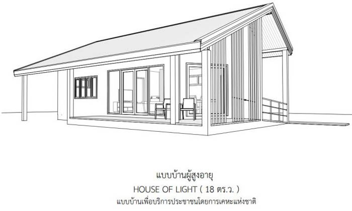 การเคหะแจกแบบบ้านฟรี 2018 ดีไซน์ใหม่สวยงามทันสมัย
