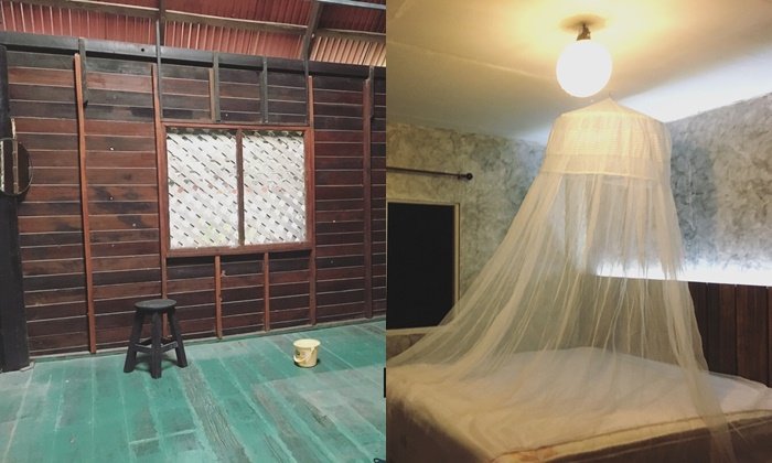 รีวิวแปลงโฉมห้องนอนไม้เป็นห้องนอนโมเดิร์นลอฟท์ เท่ๆ สไตล์ปูนเปลือย SAYA cafe & restaurant