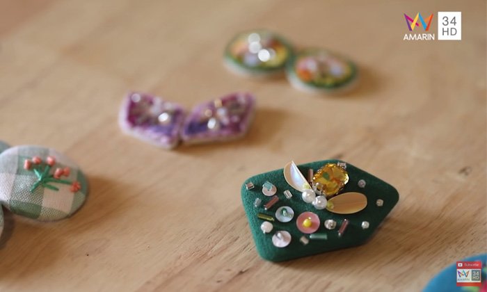DIY เปลี่ยน "กระดุมธรรมดา" ให้กลายเป็น "เครื่องประดับสุดว้าว"