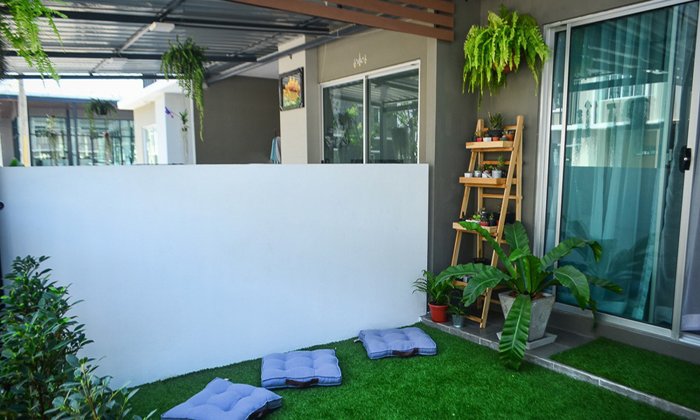 DIY สวนหน้าบ้านทาวน์โฮมเพิ่มความสุขเล็กๆ ด้วยพื้นที่สีเขียว