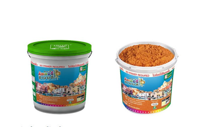 สีจระเข้ คัลเลอร์ซีเมนต์ ปรับโฉมใหม่กับขนาดใหม่ 10 กก.