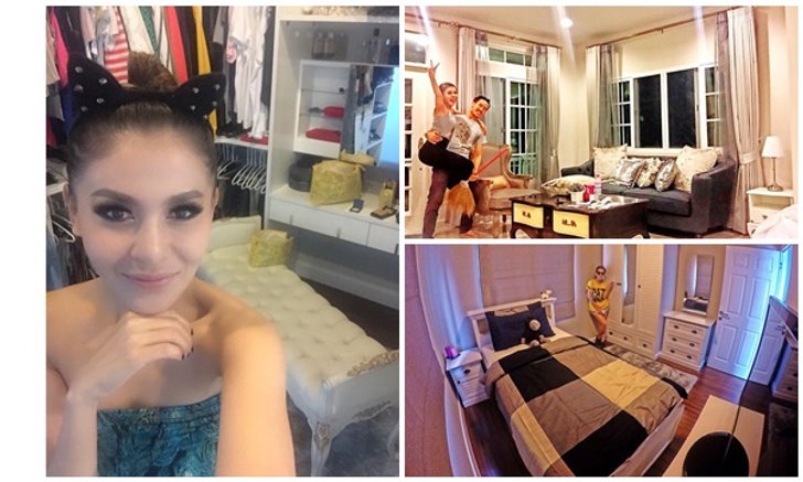 แอบดู “บ้านเป็กกี้ ศรีธัญญา” บ้านหลังเล็กจากน้ำพักน้ำแรงของตัวเอง