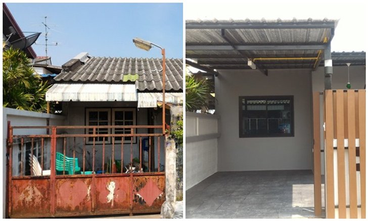 รีโนเวททาวน์เฮาส์ 1 ชั้น ทำใหม่แทบทั้งหลัง