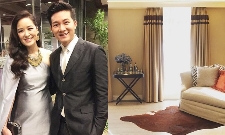 เรือนหอ "อั๋น ภูวนาท คุนผลิน" ตกแต่งสไตล์เรียบหรู ดูดี