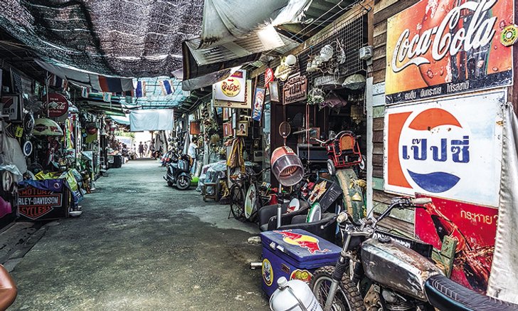 ช็อปของเก่าเก๋าที่ 2 ตลาดข้างวัดสวนแก้ว