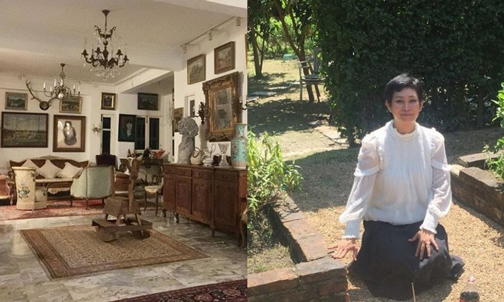 "อุ๊ หฤทัย" แต่งบ้านด้วยของเก่าอายุกว่า 100 ปี ของทุกชิ้นจึงมีเรื่องเล่า