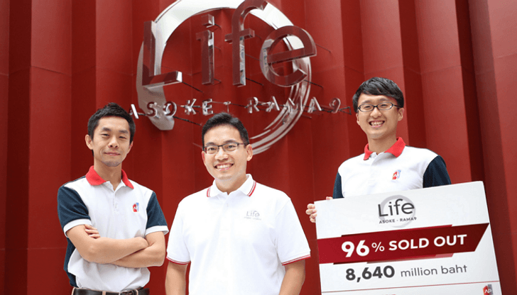 ‘เอพี ไทยแลนด์’ โชว์ยอดพรีเซล Life อโศก-พระราม 9 โกย 96% มูลค่ารวมกว่า 8,640 ล้านบาท