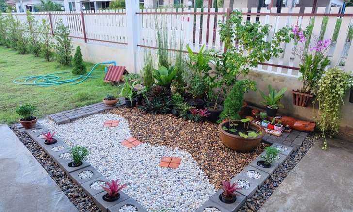 แชร์ประสบการณ์ "จัดสวนหิน" ด้วยขั้นตอนง่ายๆ กับงบประมาณเพียง 1,350 บาท