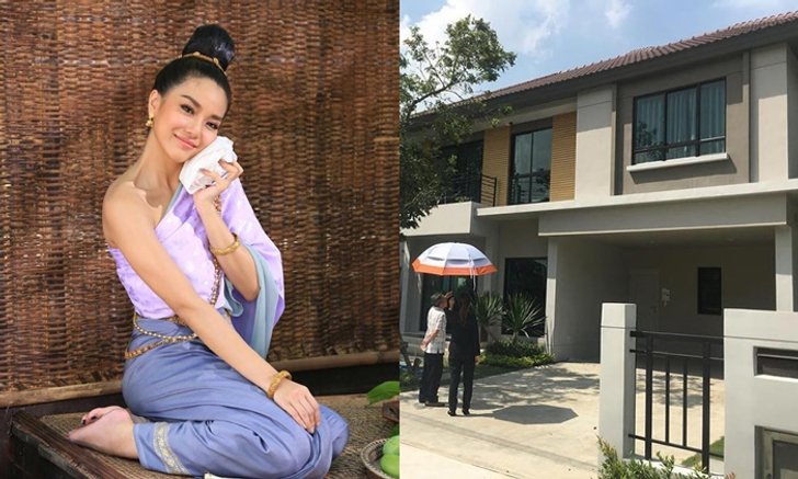 บ้านโมเดิร์นของแม่หญิงจันทร์วาด ‘ปราง กัญญ์ณรัณ’ ตกแต่งเสร็จแล้ว กำลังจะย้ายเข้าอยู่