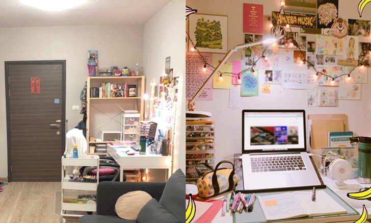 แชร์ไอเดีย 'จัดมุมทำงานส่วนตัว' น่ารักสดใส ได้แรงบันดาลใจมาจาก Pinterest