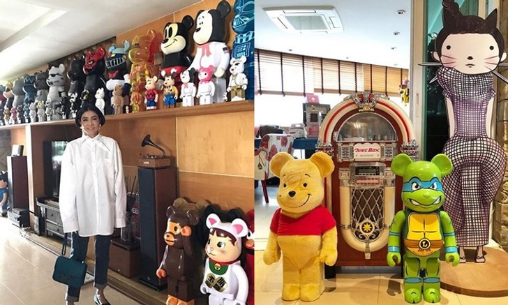 เปิดคอนโดหรู และคลัง BE@RBRICK ของเซเลบสุดเก๋ "อุ๊-มณฑ์ลัชชา สกุลไทย"