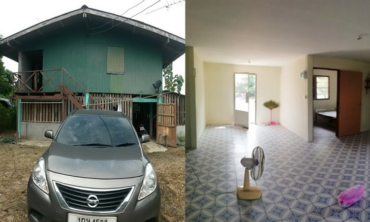 แชร์ประสบการณ์ซ่อมแซมบ้านไม้หลังเก่า ด้วยงบประมาณ 150,000 บาท พร้อมพื้นที่กว้างขวางปลอดโปร่ง