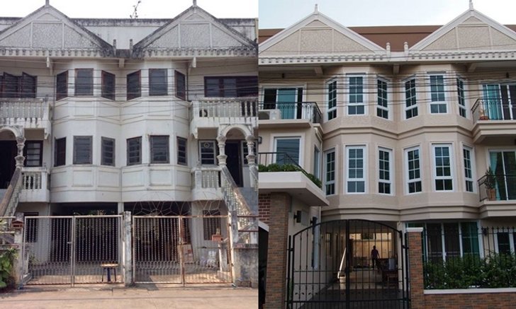 พาไปชมไอเดียรีโนเวททาวน์โฮมสไตล์วิคตอเรีย ปรับปรุงบ้านเก่าให้ดูสดใส ไฉไลน่าอยู่
