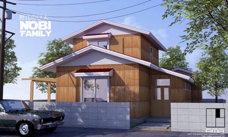 พาไปชม “แบบบ้านโนบิตะ” ถอดแบบจากการ์ตูน สู่แบบบ้านที่สามารถสร้างได้จริง
