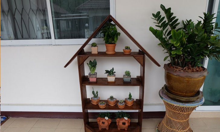 DIY “ชั้นวางดอกไม้” ตกแต่งบ้านสวยด้วยไอเดียสุดบรรเจิด