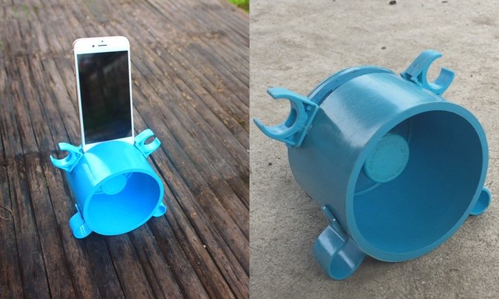DIY วิธีเพิ่มเสียงลำโพงมือถือด้วย “ฝาท่อ PVC” ประหยัดเงินในกระเป๋า ได้อุปกรณ์จิ๋วสุดเจ๋งไว้ใช้งาน