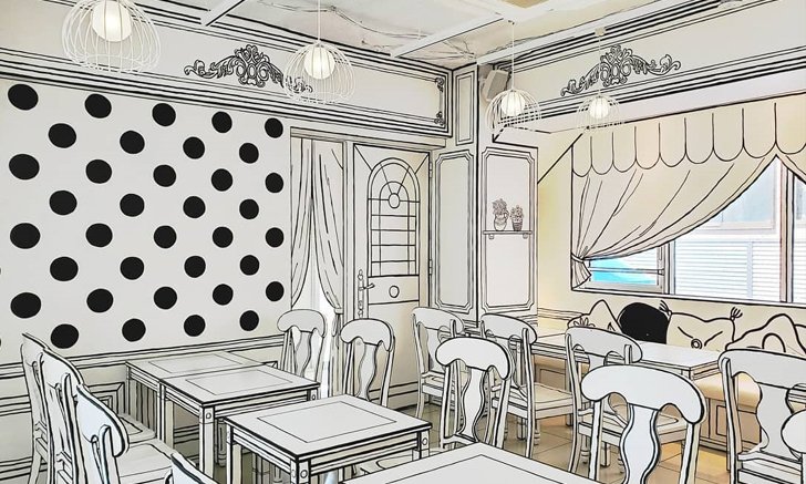 เทพนิยายไม่ไกลเกิน “2D Cafe” คาเฟ่ดีไซน์สไตล์โลกการ์ตูนในโตเกียว