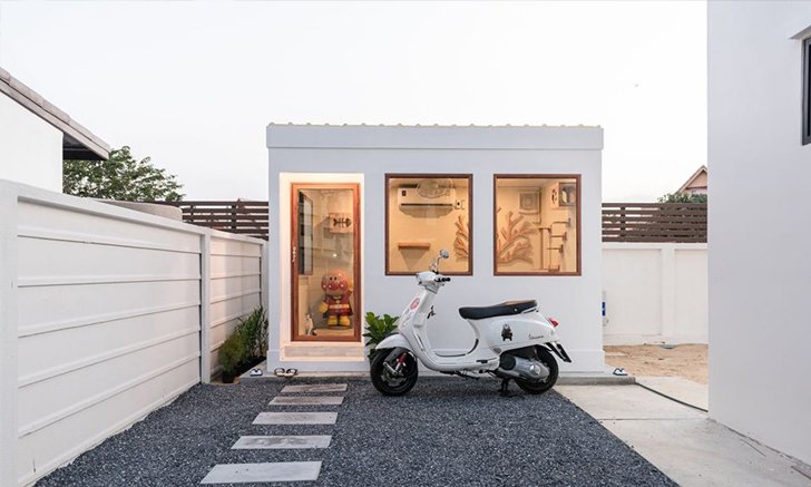 พาชม “บ้านน้องแมว” ดีไซน์เรียบหรูแบบชิคๆ เหมือนยกคาเฟ่แมวมาไว้ในบ้านเอง