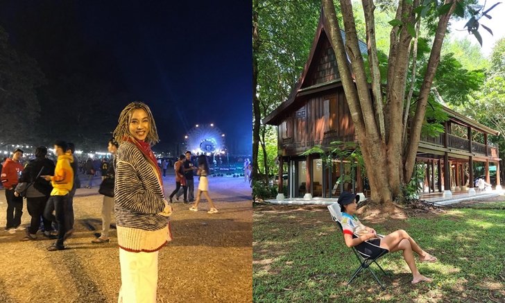 ร่มรื่นมาก “บ้านตุ๊ก จันทร์จิรา” บ้านครึ่งปูน ครึ่งไม้ ใต้ถุนสูง มองเห็นทิวเขา