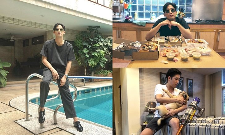 “บ้านพิชญ์ กาไชย” กับมุมสบายในบ้าน และโลเคชั่นแบรนด์สูท 612sixtwelve ของตัวเอง