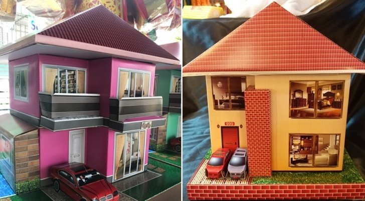 แบบบ้านกงเต็ก บ้านทิพย์เพื่อผู้วายชนม์ หรูแค่ไหน มีหลักร้อยก็ซื้อได้