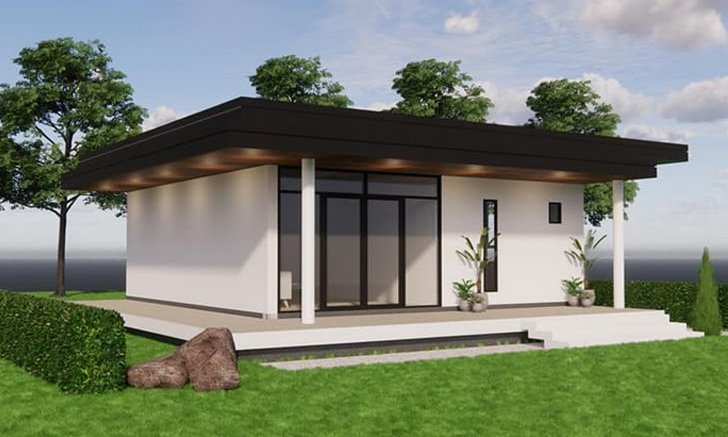 บ้านสไตล์โมเดิร์น แบบบ้านโมเดิร์น