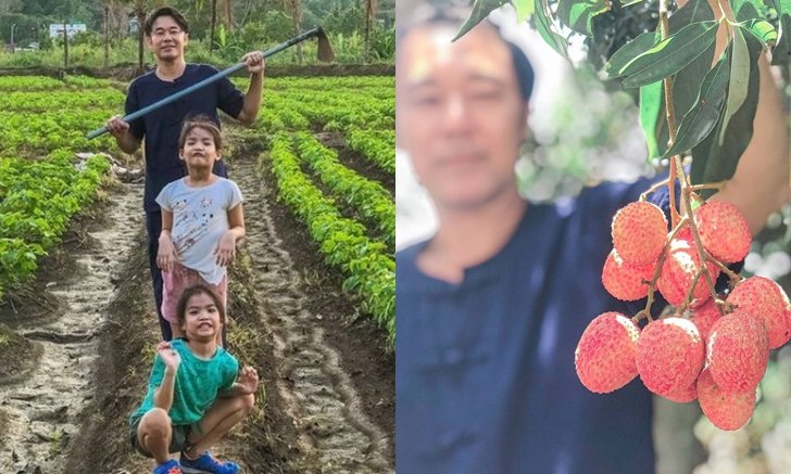 ไร่ที่เชียงรายของ "โจ๊กเกอร์ นพชัย" ดารายุค 90 อุดมสมบูรณ์ เงาะ ลิ้นจี่ มะม่วงเพียบ